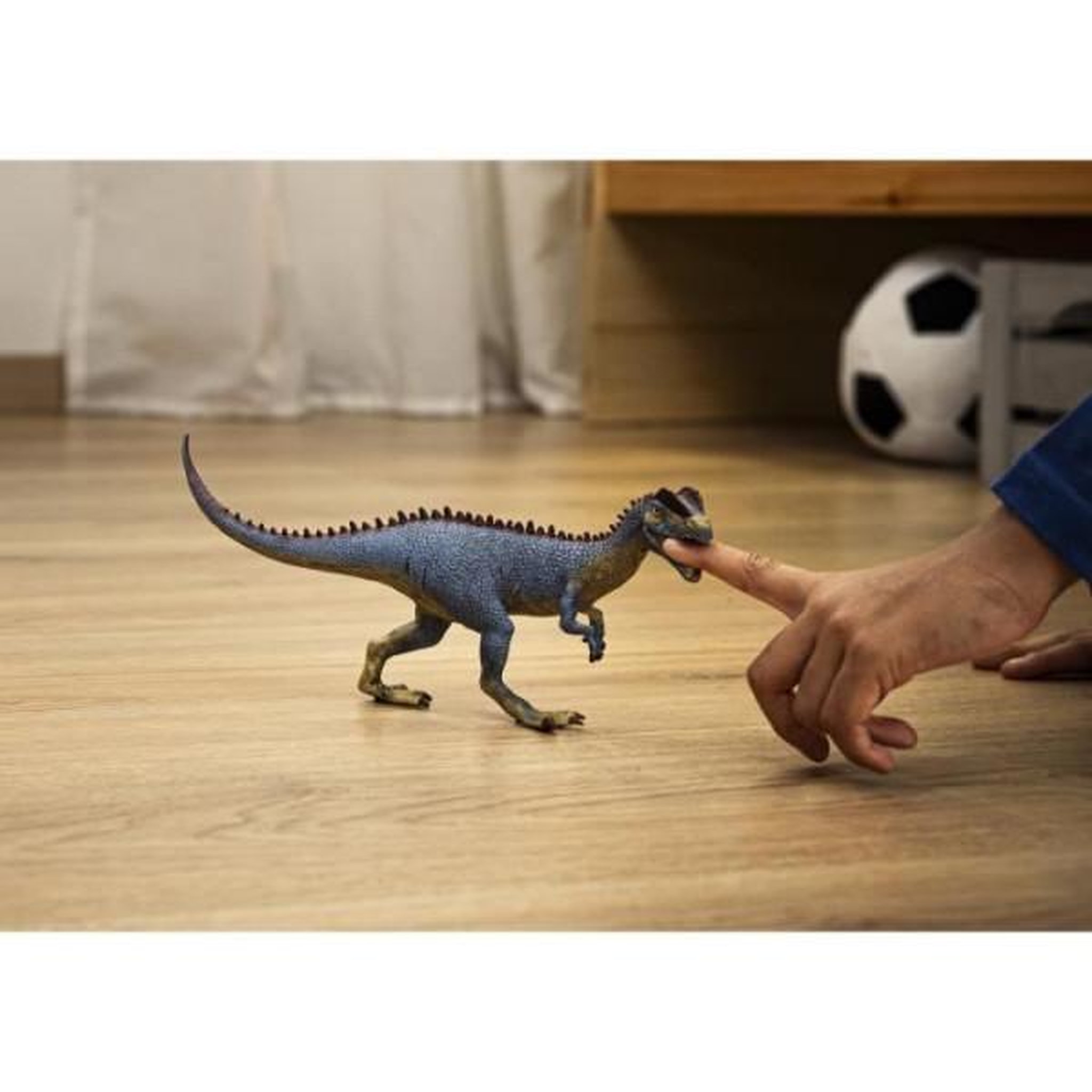 Voir la diapositive 2 : Schleich Figurine Dilophosaure, SCHLEICH 15046 Dinosaurs, Des 4 ans