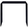 Voir la diapositive 2 : VIDAXL Table basse Noir 50x50x45 cm Verre trempe