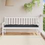 Voir la diapositive 3 : VIDAXL Coussin de banc de jardin anthracite melange 180x50x7 cm tissu