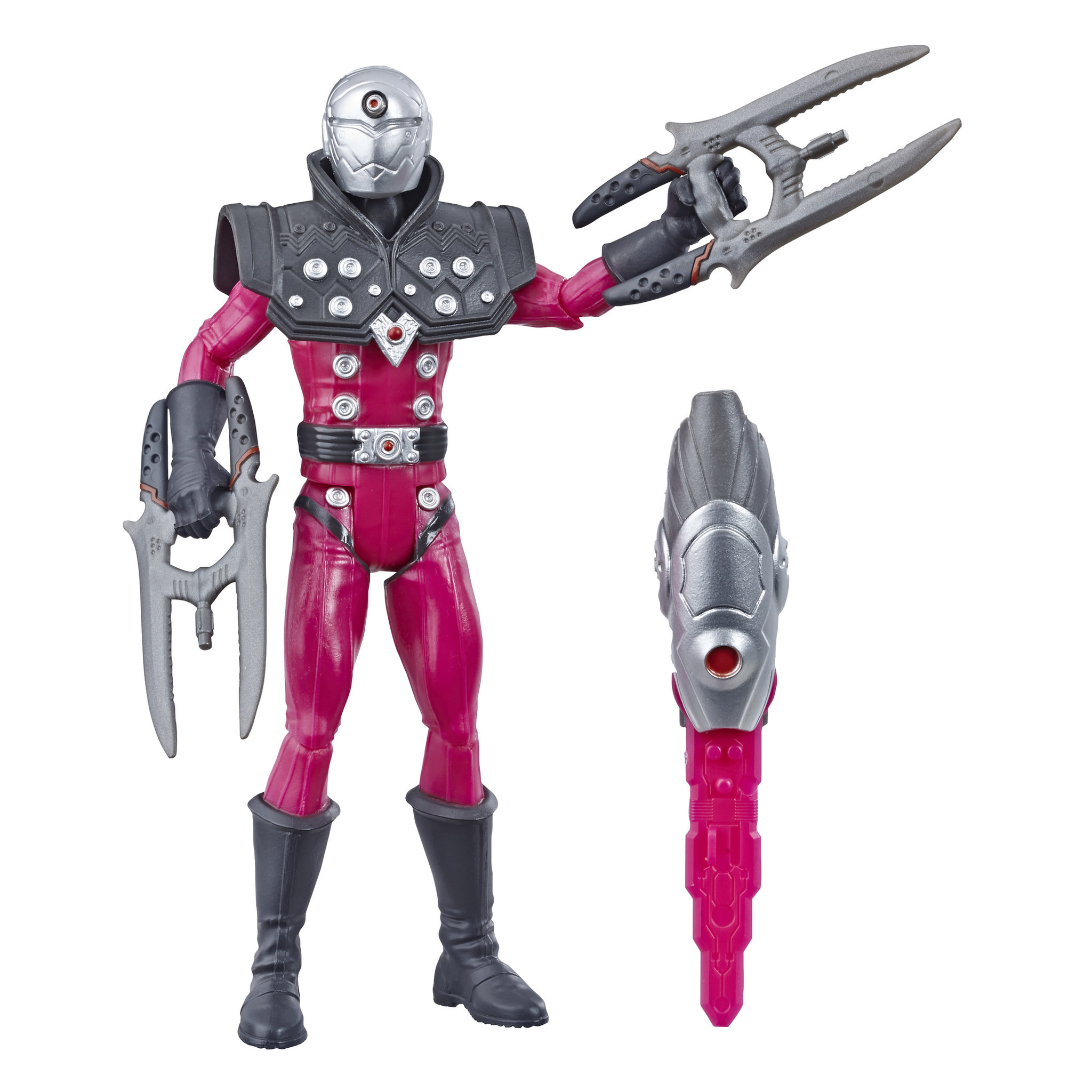 Voir la diapositive 5 : HASBRO Figurine articulée Ranger 15 cm - Power Rangers Beast Morphers