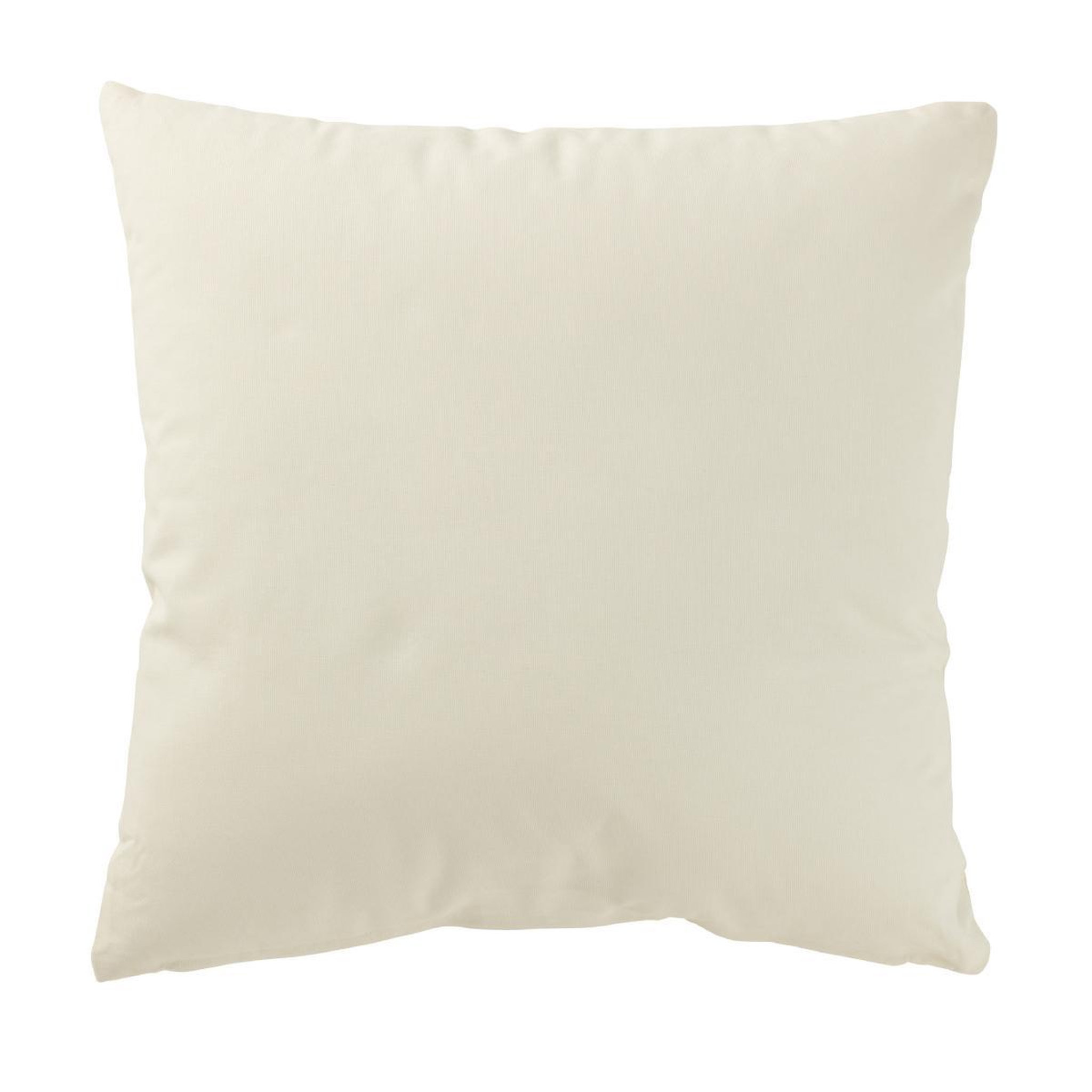 Voir la diapositive 2 : J-LINE Coussin déco en relief  sapin  45x45cm blanc
