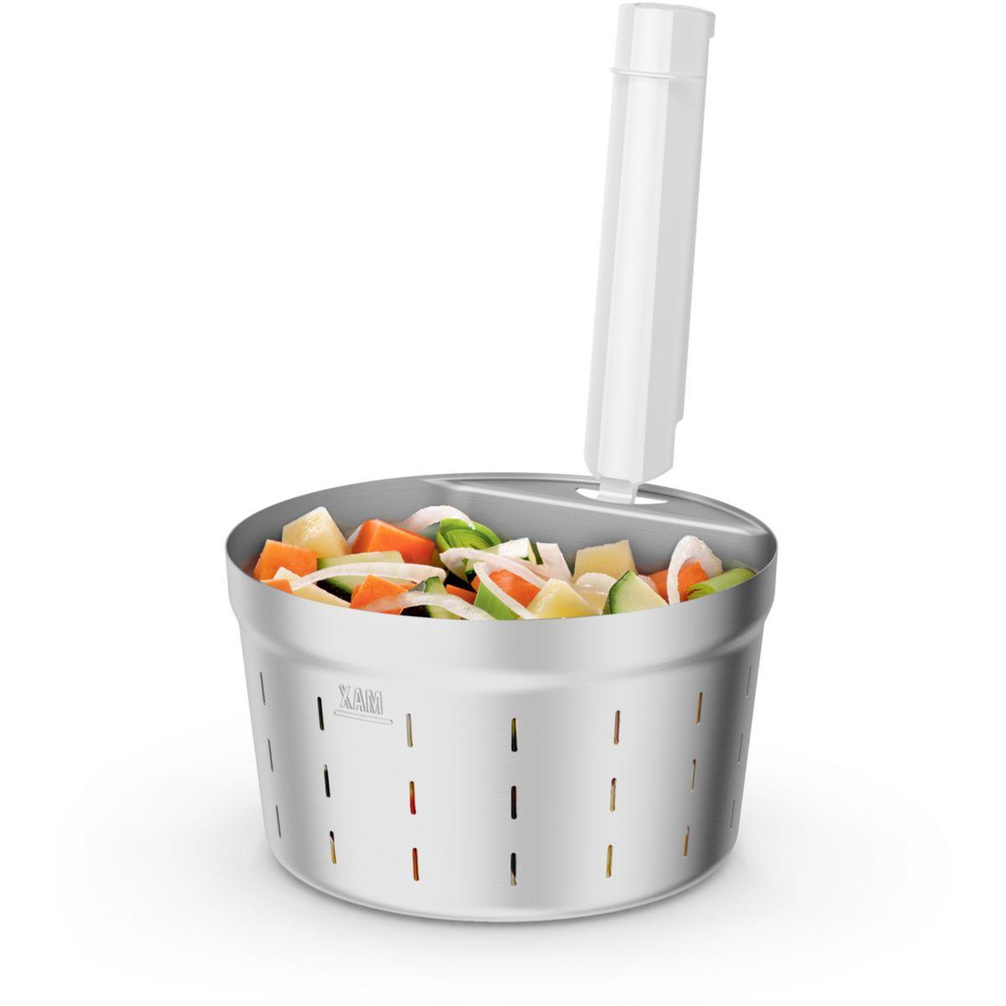 Voir la diapositive 5 : MOULINEX Blender chauffant soup et  plus lm926b00 blanc 2l + bol vapeur