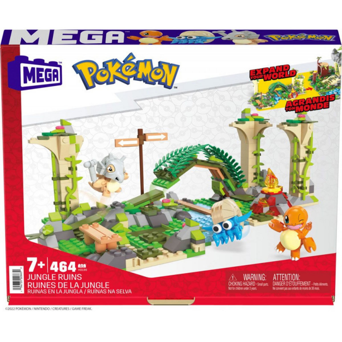 MEGA Pokémon Ruines de la Jungle Mega Construx