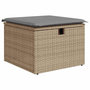 Voir la diapositive 5 : VIDAXL Salon de jardin avec coussins 6 pcs beige resine tressee