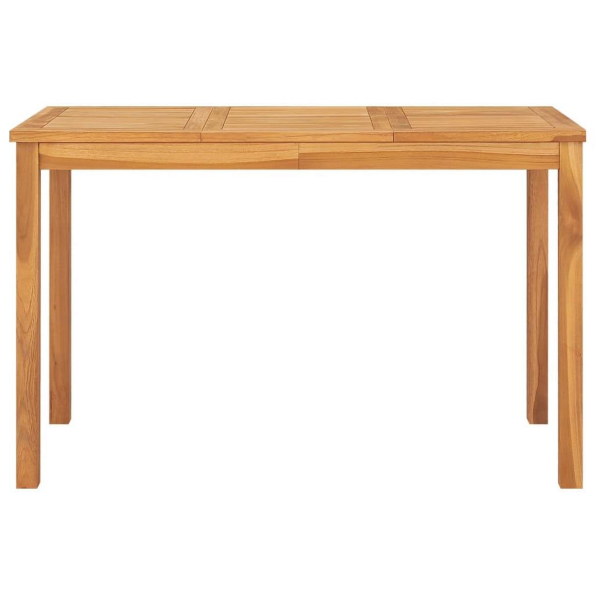 VIDAXL Table a dîner de jardin 120x70x77 cm Bois de teck solide