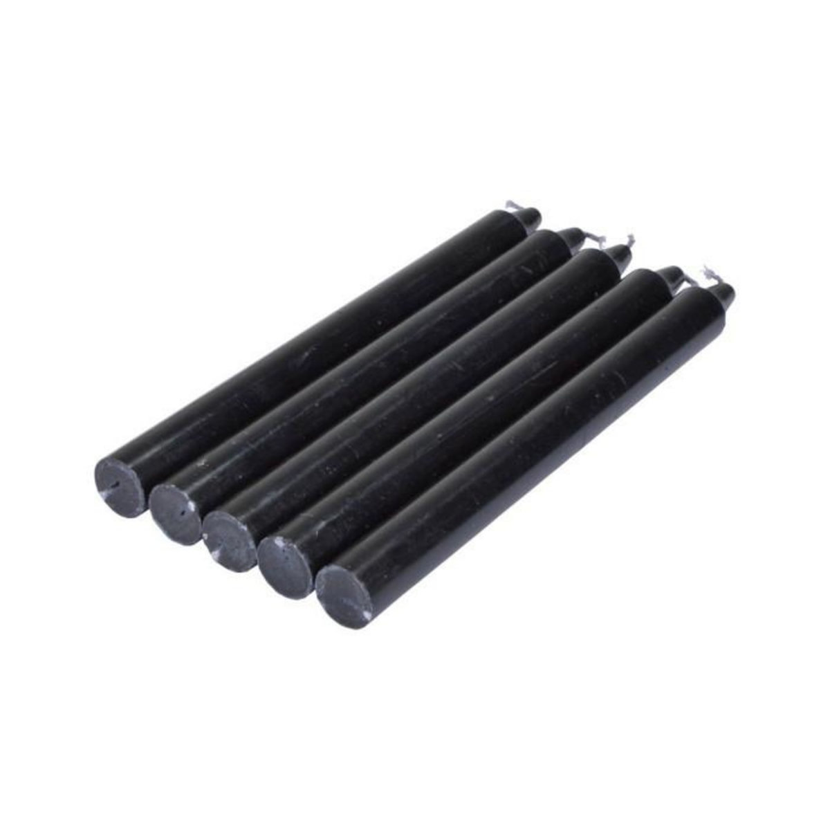 Paris Prix Lot de 5 Bougies Chandelier  Essentiel II  19cm Noir