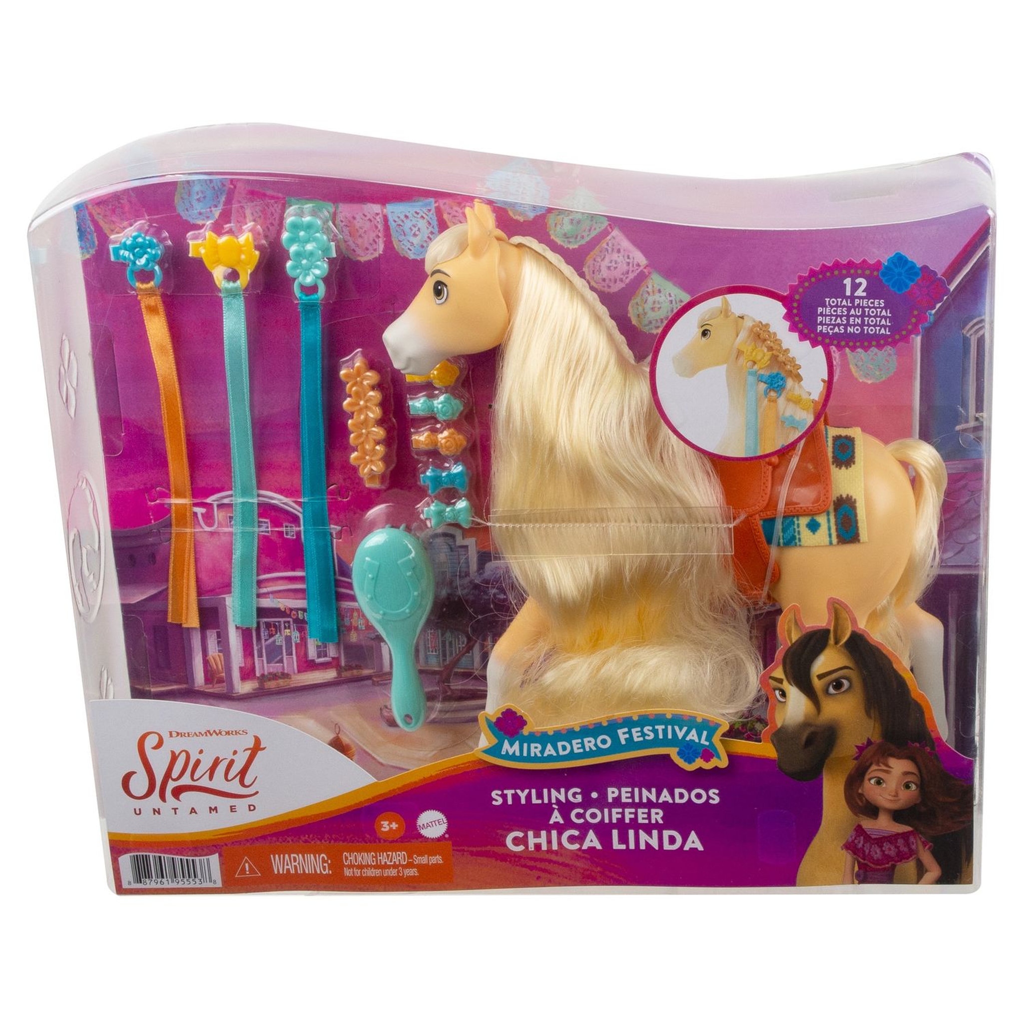 Voir la diapositive 5 : MATTEL Spirit l'indomptable - Coffret Chica Linda crinière à coiffer