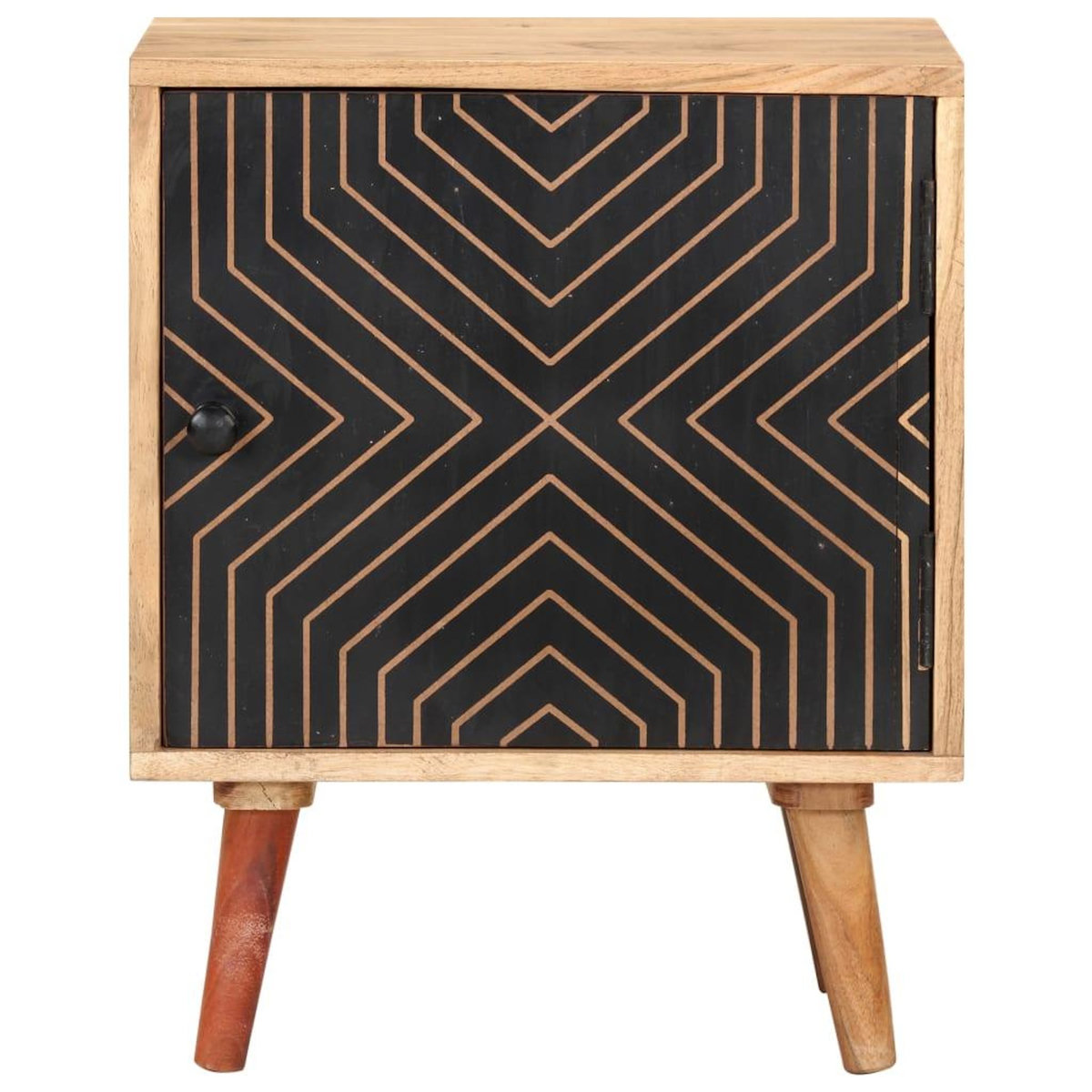 VIDAXL Table de chevet 40x30x50 cm Bois d'acacia massif