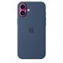 Voir la diapositive 3 : APPLE Coque iPhone 16 Plus MagSafe Denim silicone