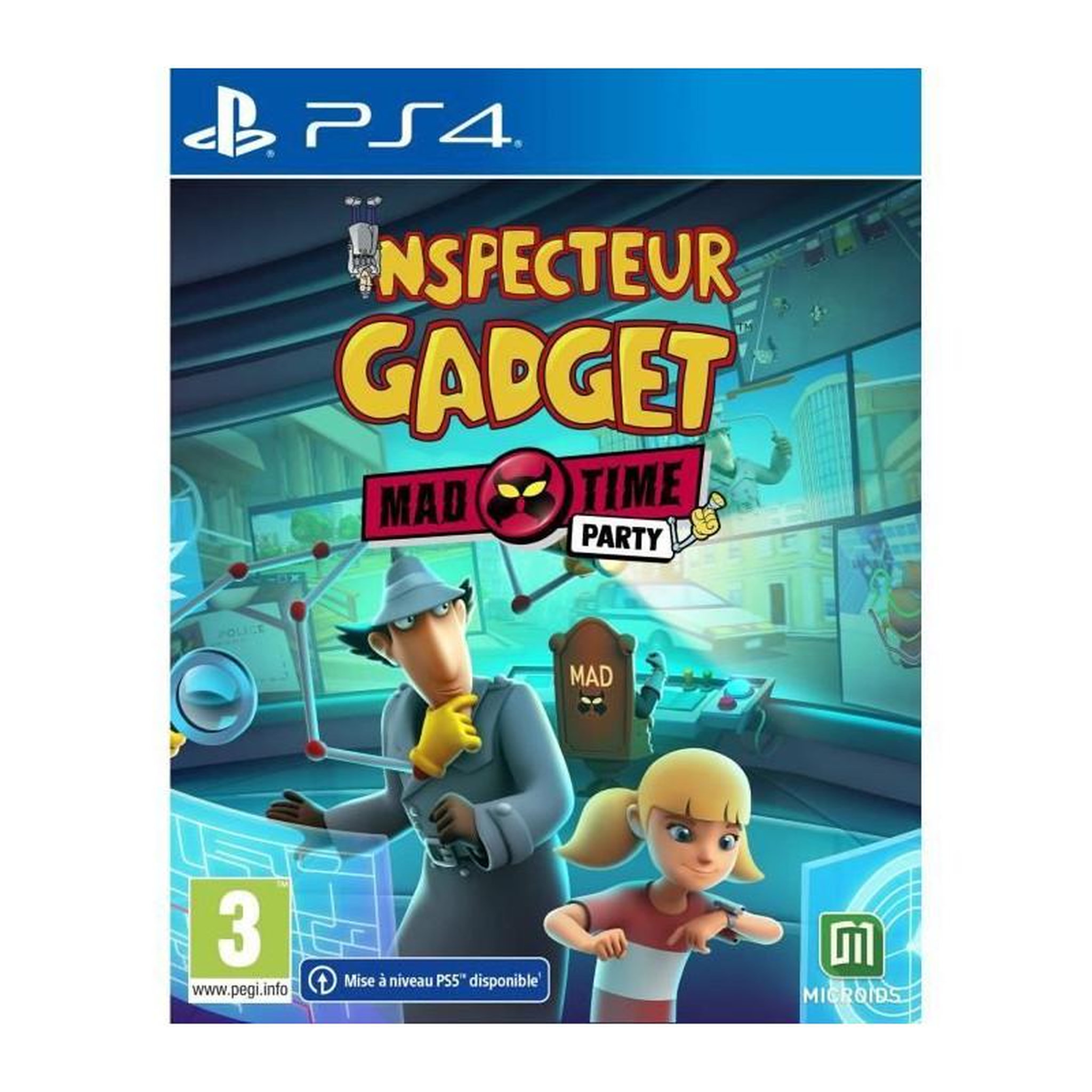 MICROIDS Inspecteur Gadget Mad Time Party - Jeu PS4