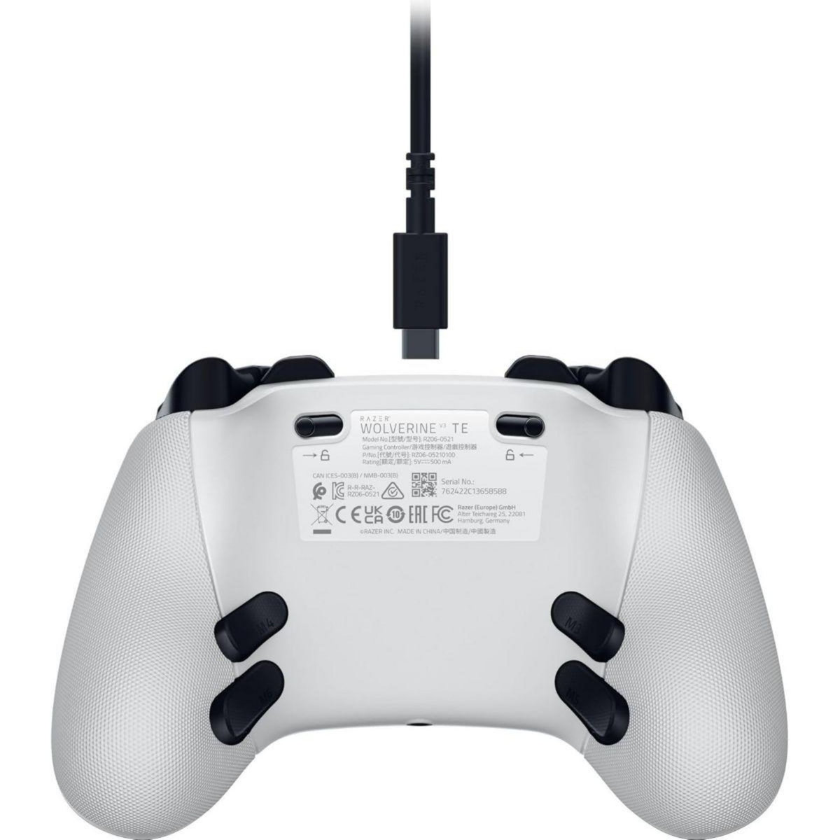 Razer Manette Wolverine V3 Tournament Edition Blanc
