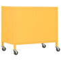 Voir la diapositive 5 : VIDAXL Armoire de rangement Jaune moutarde 60x35x56 cm Acier