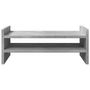 Voir la diapositive 4 : VIDAXL Support de moniteur gris béton 50x27x20 cm bois d ingénierie