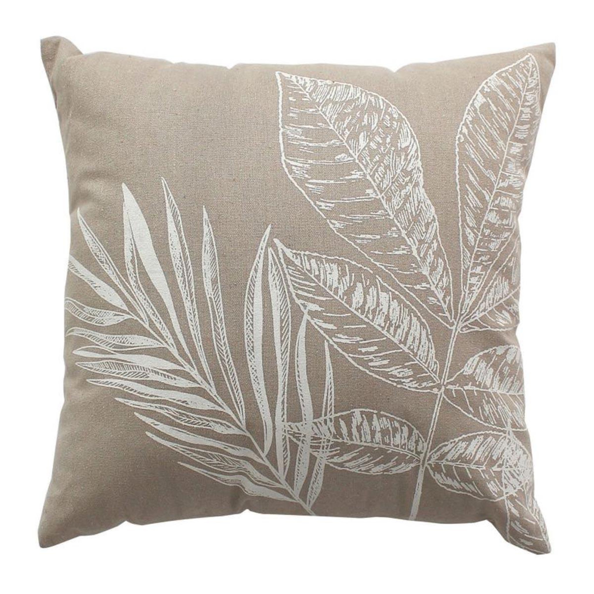 ENJOY HOME Coussin déco à motifs  natura  40x40cm naturel & écru