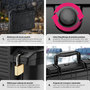 Voir la diapositive 3 : tectake Valise étanche pour appareil photo  noir M