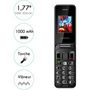 Voir la diapositive 2 : Logicom Téléphone portable Fleep 450 Noir 4G