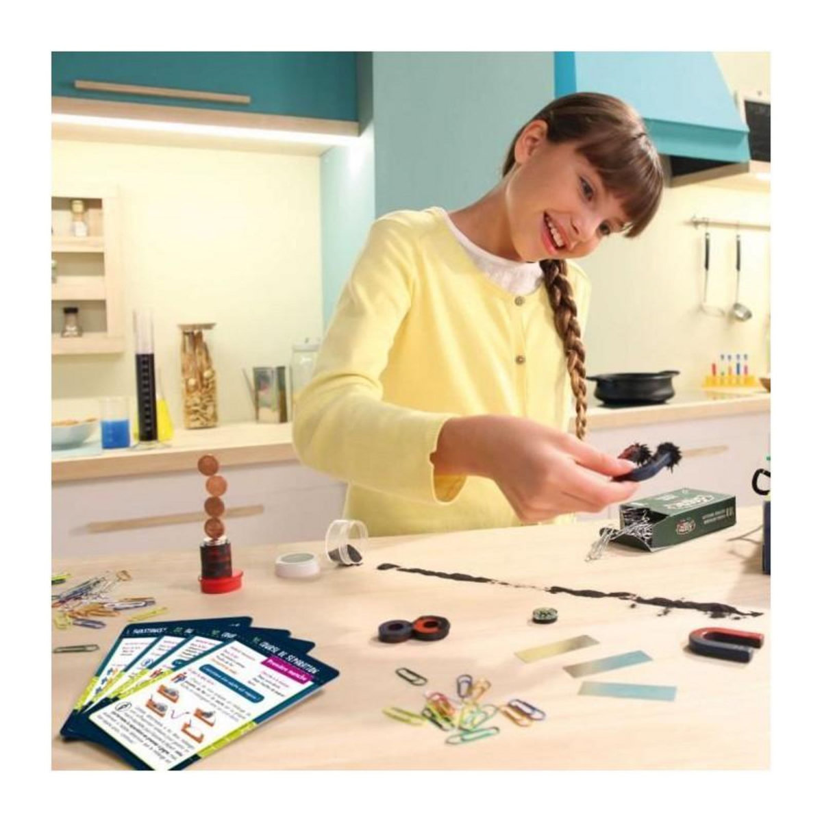 LISCIANI GIOCHI 50 expériences de magnétisme - Kit Scientifique - I'M A GENIUS