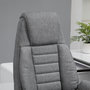 Voir la diapositive 5 : VINSETTO Fauteuil de bureau ergonomique hauteur réglable roulettes pivotantes 68 x 72 x 118-128 cm gris