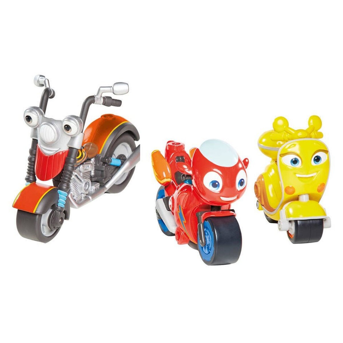 TOMY Pack les amis à 2 roues Ricky Zoom