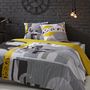 Voir la diapositive 2 : Parure housse de couette adulte coton 57 fils ARTY LOFT