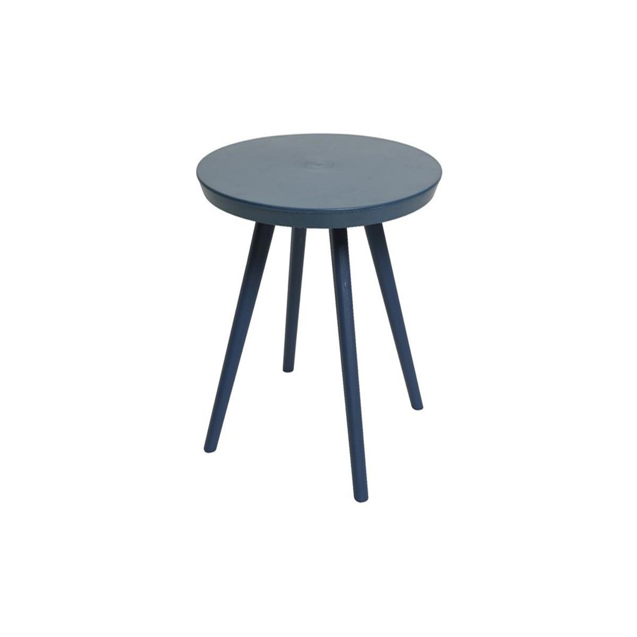 Voir la diapositive 4 : JARDIDECO Salon de jardin en plastique marbella bleu - jardideco
