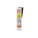 EMFI Mastic polyuréthane noir EMFI PU 25 bâtiment 300ml