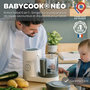 Voir la diapositive 2 : BEABA Mixeur Cuiseur Bébé Babycook neo grey white