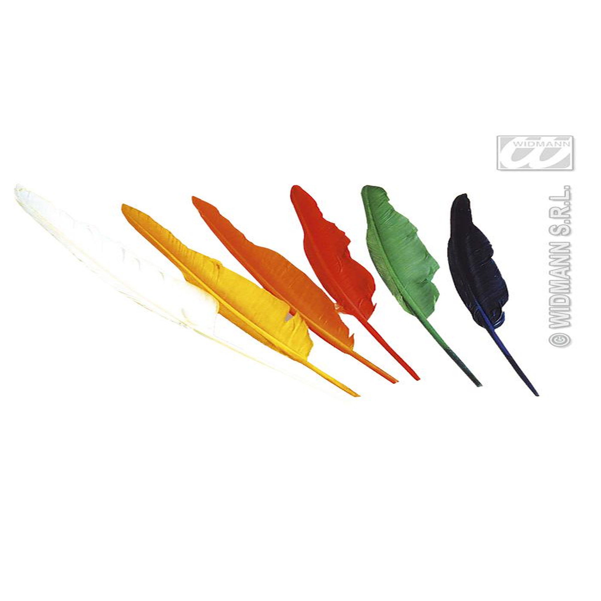 WIDMANN Set De 12 Plumes D'Indien