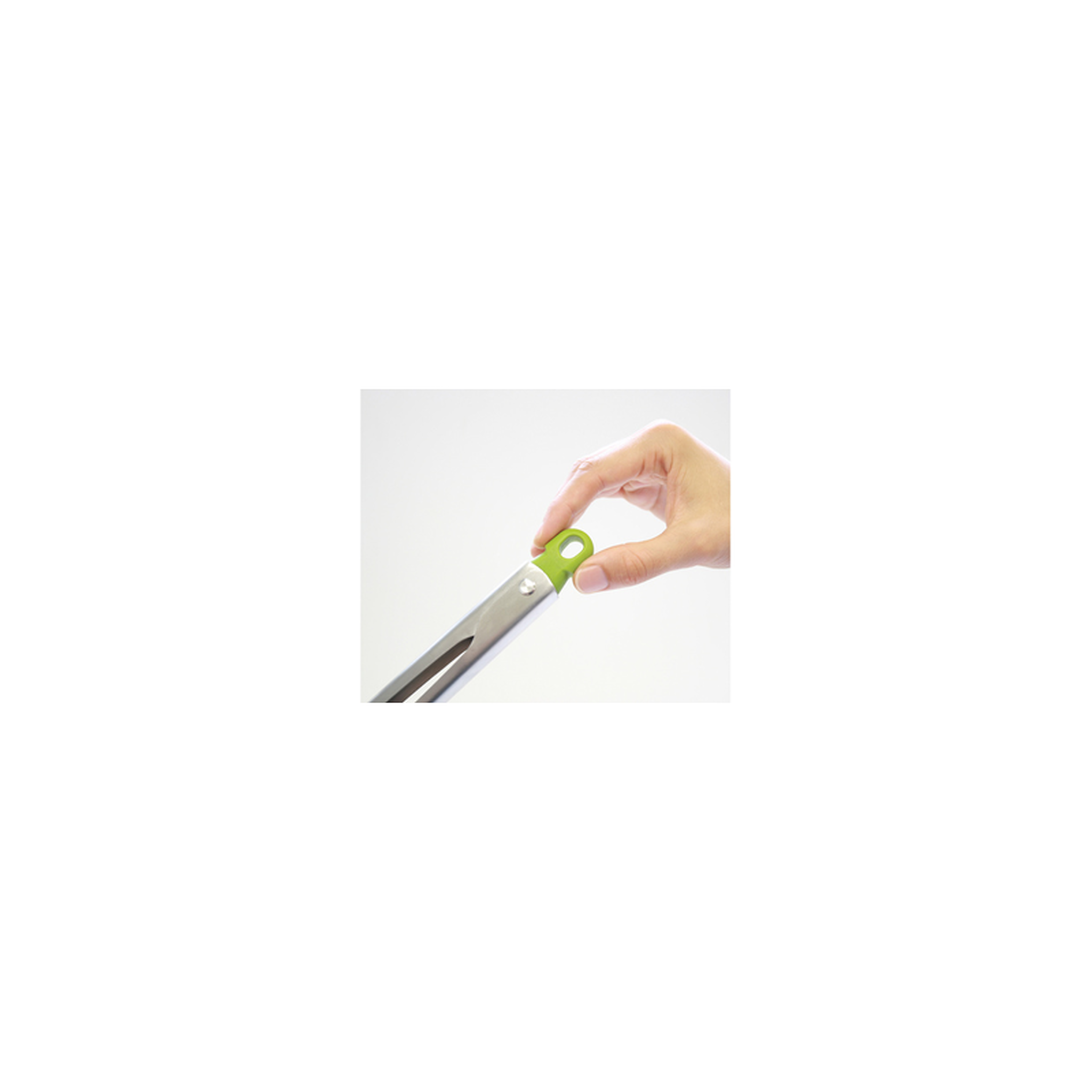 Voir la diapositive 3 : Joseph Joseph Accessoire de cuisine Joseph Joseph Elevate Silicone Pince en acier inoxydable avec reposoir integre