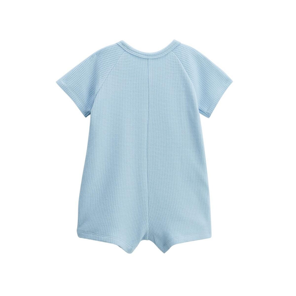 Petit Béguin Barboteuse bébé + foulard Zeste d'amour