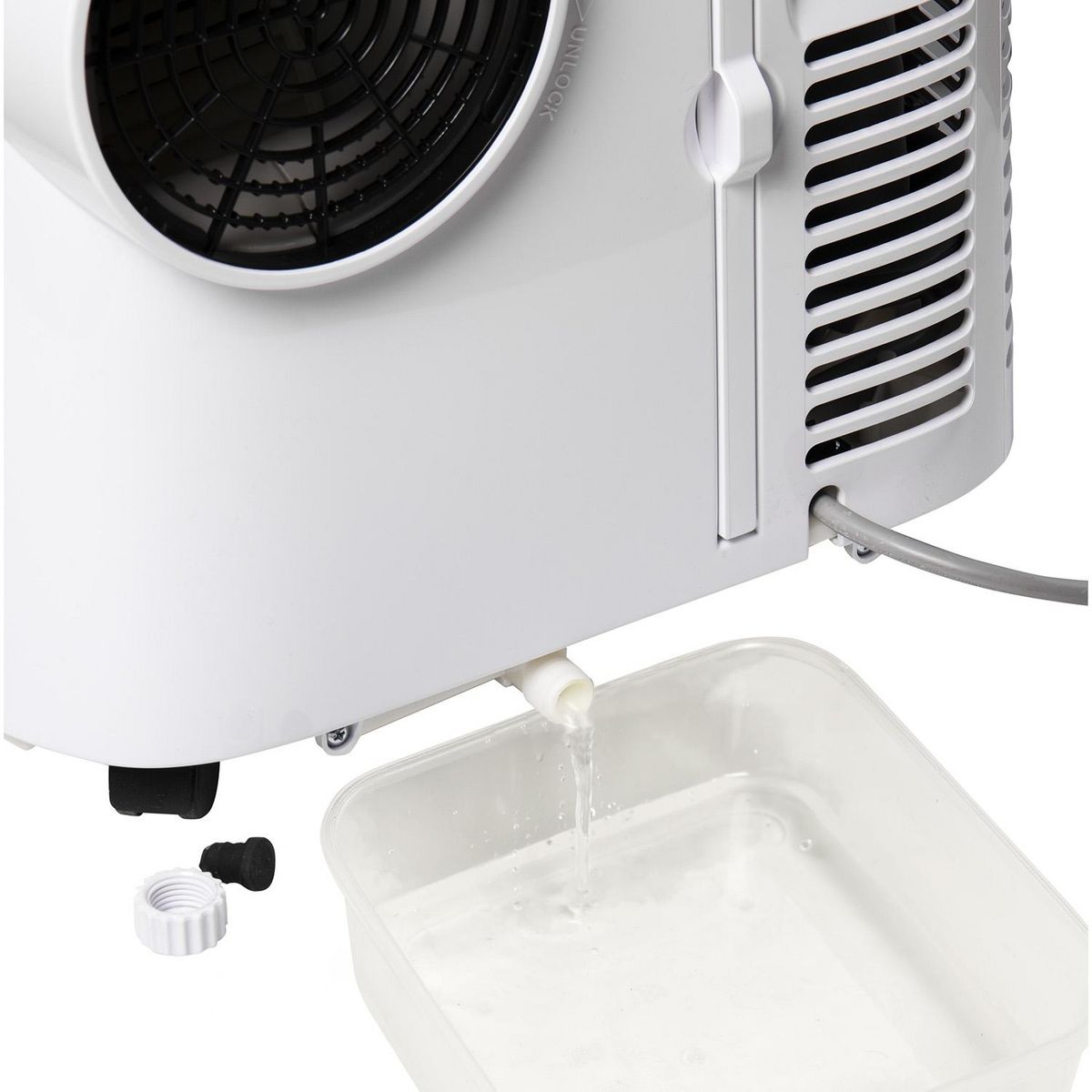 Bestron Climatiseur mobile monobloc 3500w 45m2 - aac12000