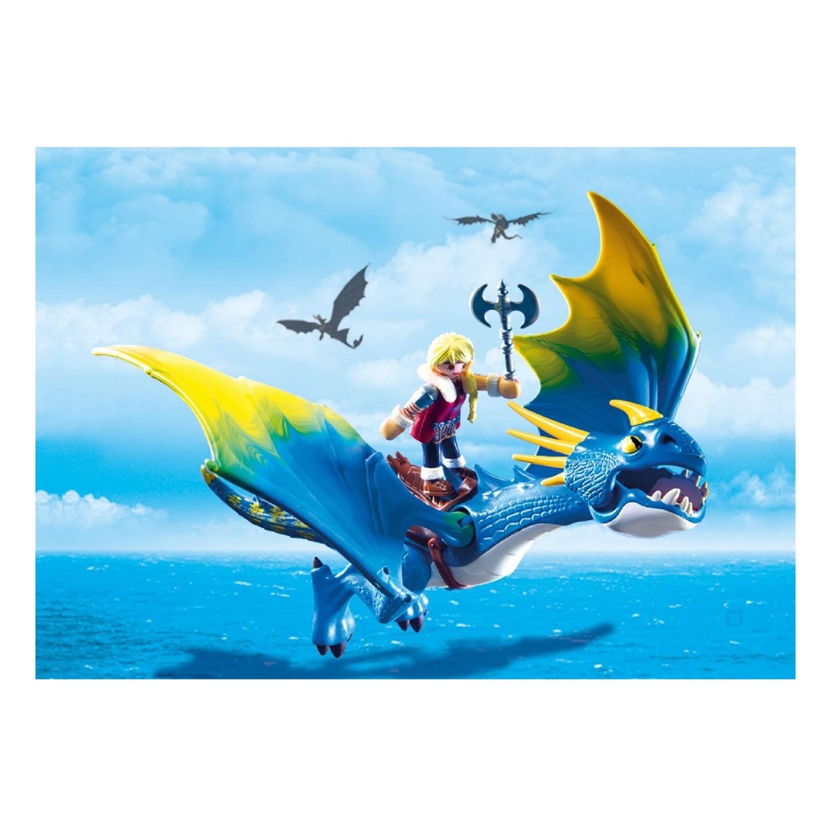 PLAYMOBIL 9247 - Dragons - Astrid et Tempête