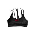 UFC Brassière à bretelles de sport et de fitness - Femme - UFC - Noir - Taille XL