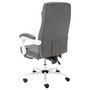 Voir la diapositive 4 : VIDAXL Chaise de bureau de massage Gris Similicuir