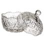Voir la diapositive 4 : Paris Prix Lot de 2 Bonbonnières  Héléana  26cm Transparent