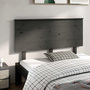 Voir la diapositive 1 : VIDAXL Tete de lit Gris 144x6x82,5 cm Bois massif de pin