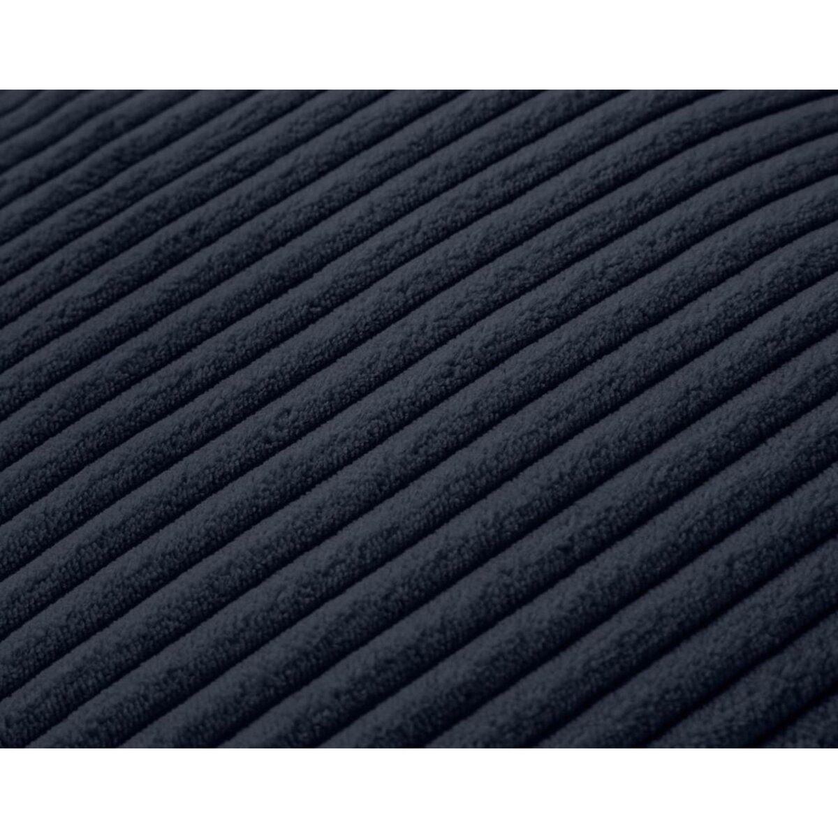 LISA DESIGN Garance - module d'assise 3 places avec accoudoir droit - en velours côtelé