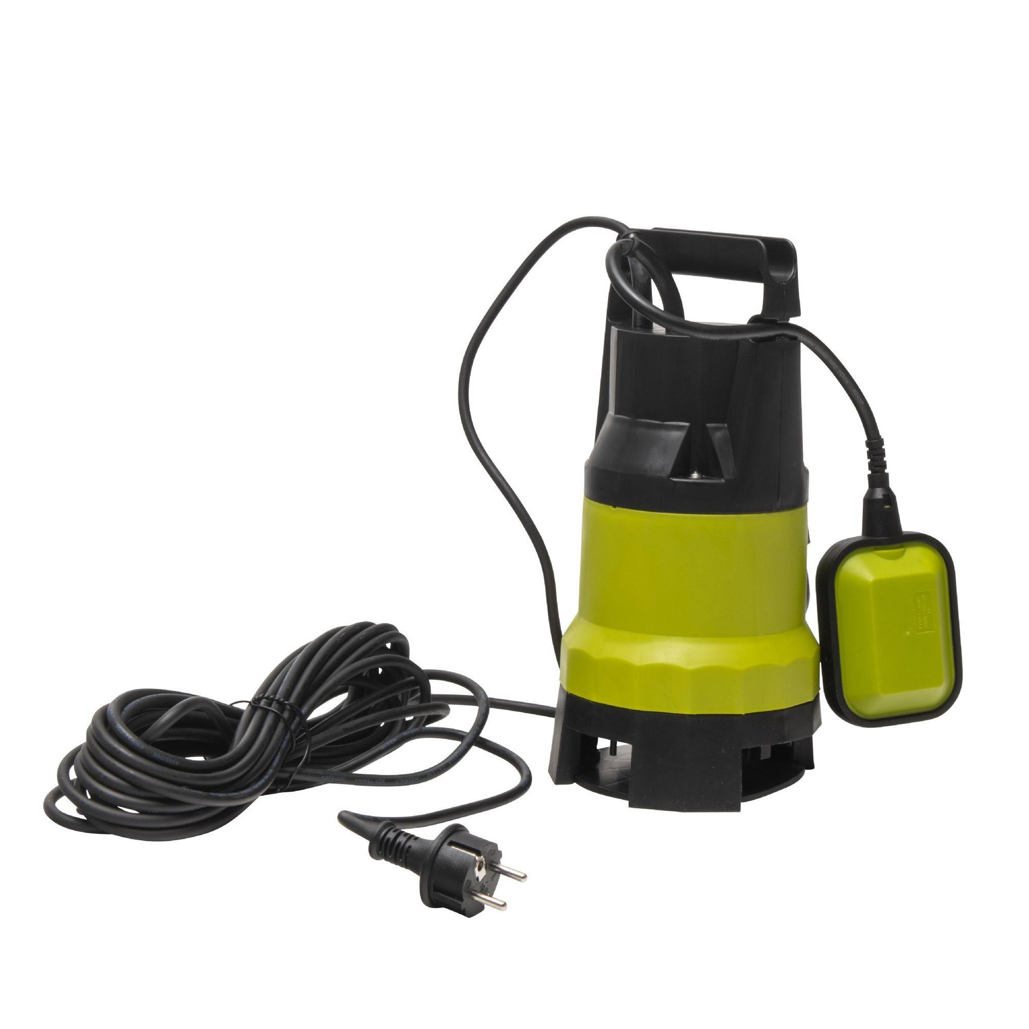 Voir la diapositive 2 : WERKAPRO Pompe immergée tous usages werka pro  400w  avec flotteur