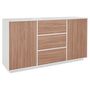 Voir la diapositive 1 : Buffet moderne 2 portes 3 tiroirs 160 cm LUCERA