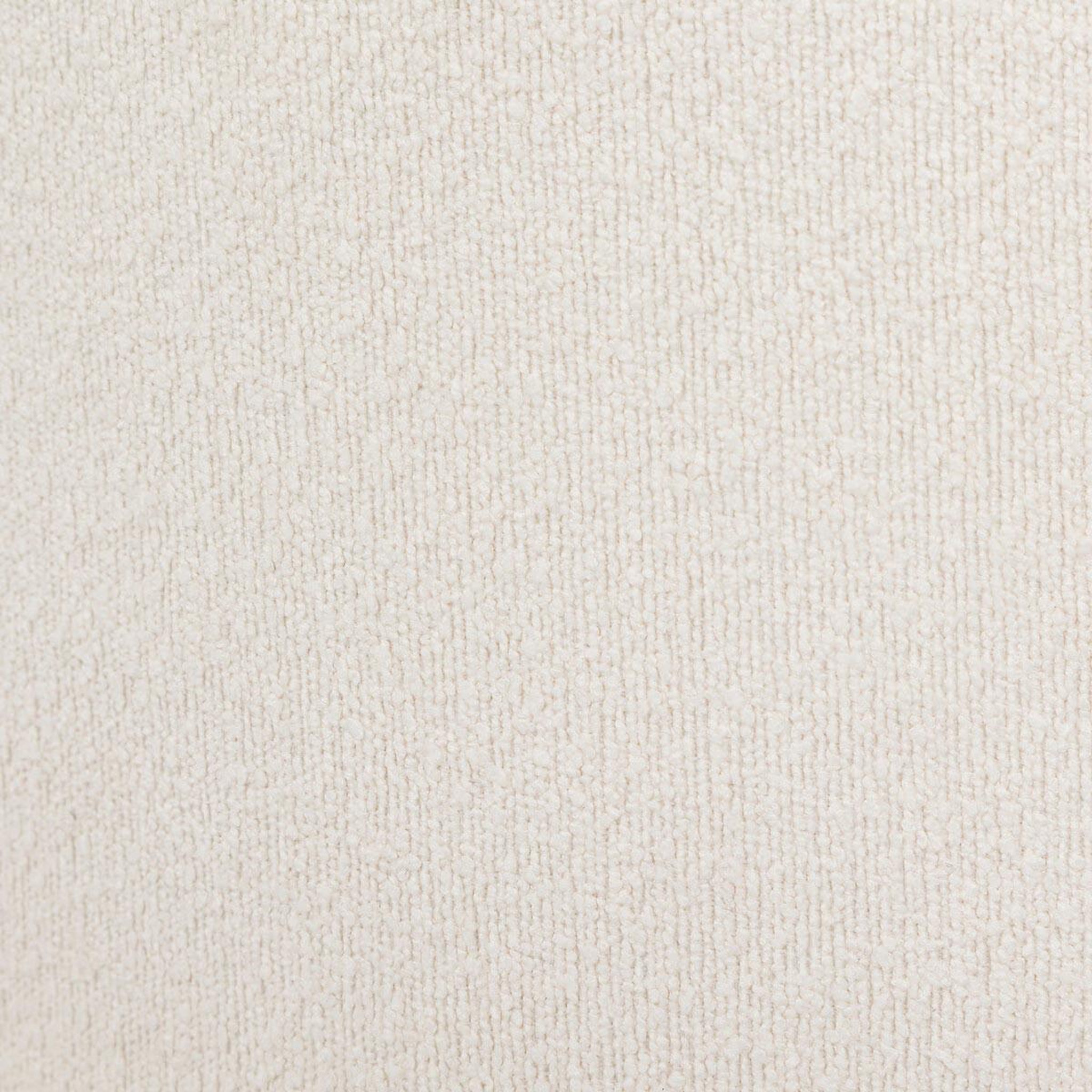 Voir la diapositive 3 : ATMOSPHERA Pouf coffre bouclette  kaydi  37cm blanc