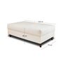Voir la diapositive 5 : LISA DESIGN Rune - pouf modulable - en tissu bouclette