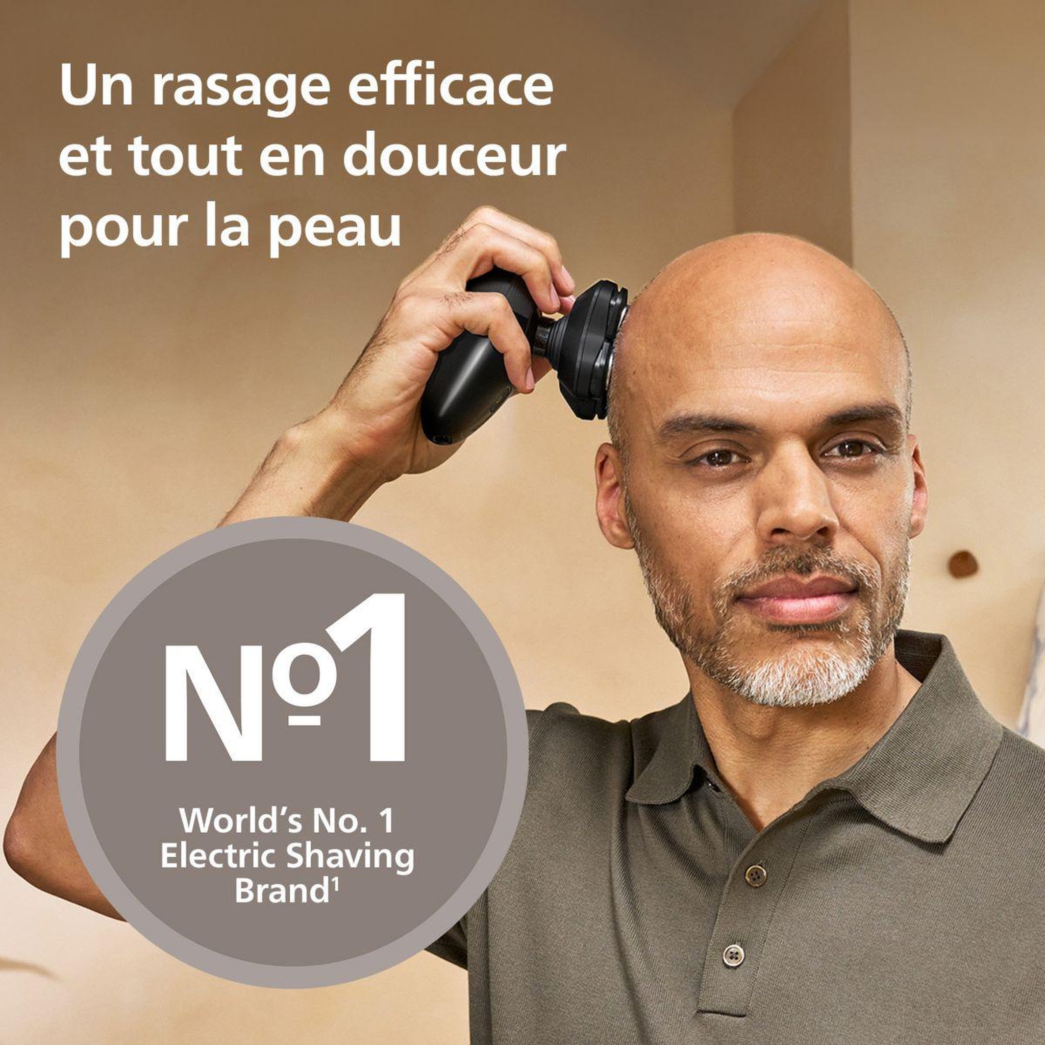 Voir la diapositive 2 : Philips Rasoir pour la tête hs5980/15 série 5000