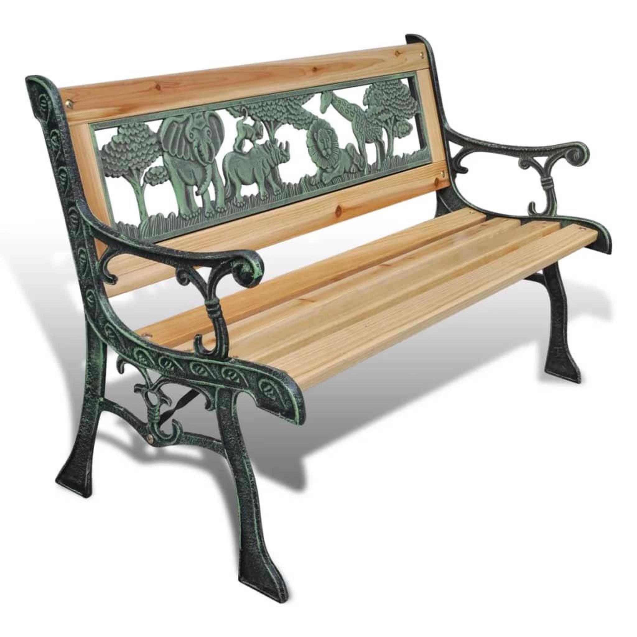 Voir la diapositive 1 : VIDAXL Banc de jardin pour enfants 84 cm bois