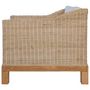 Voir la diapositive 4 : VIDAXL Fauteuil avec coussins Rotin naturel