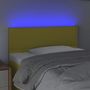Voir la diapositive 3 : VIDAXL Tete de lit a LED Vert 100x5x78/88 cm Tissu