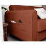 Voir la diapositive 5 : LISA DESIGN Owen - canapé 3 places convertible express couchage quotidien 140 cm matelas 12 cm en velours côtelé grosses côtes