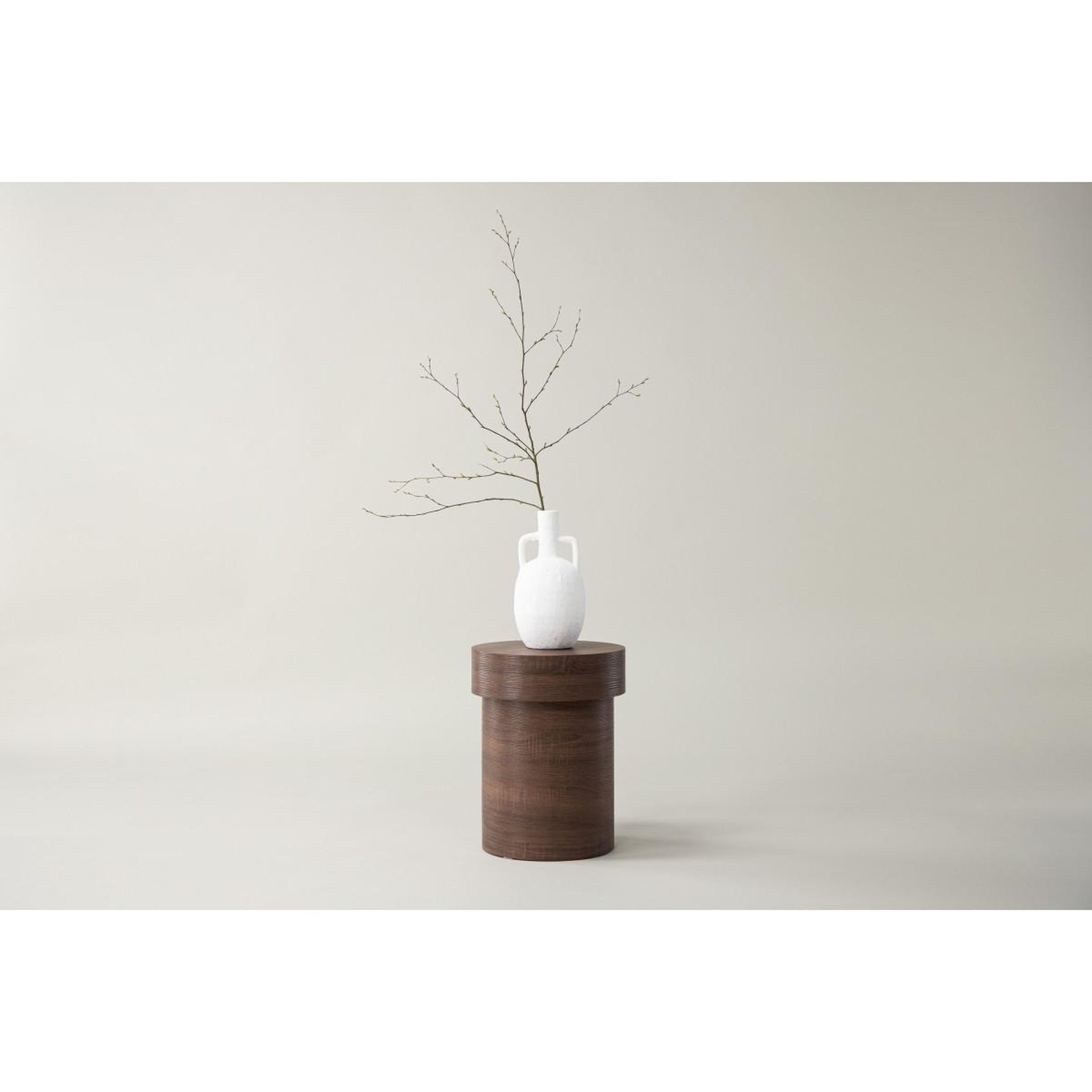 Voir la diapositive 5 : Paris Prix Table d'appoint design  malung  35cm marron