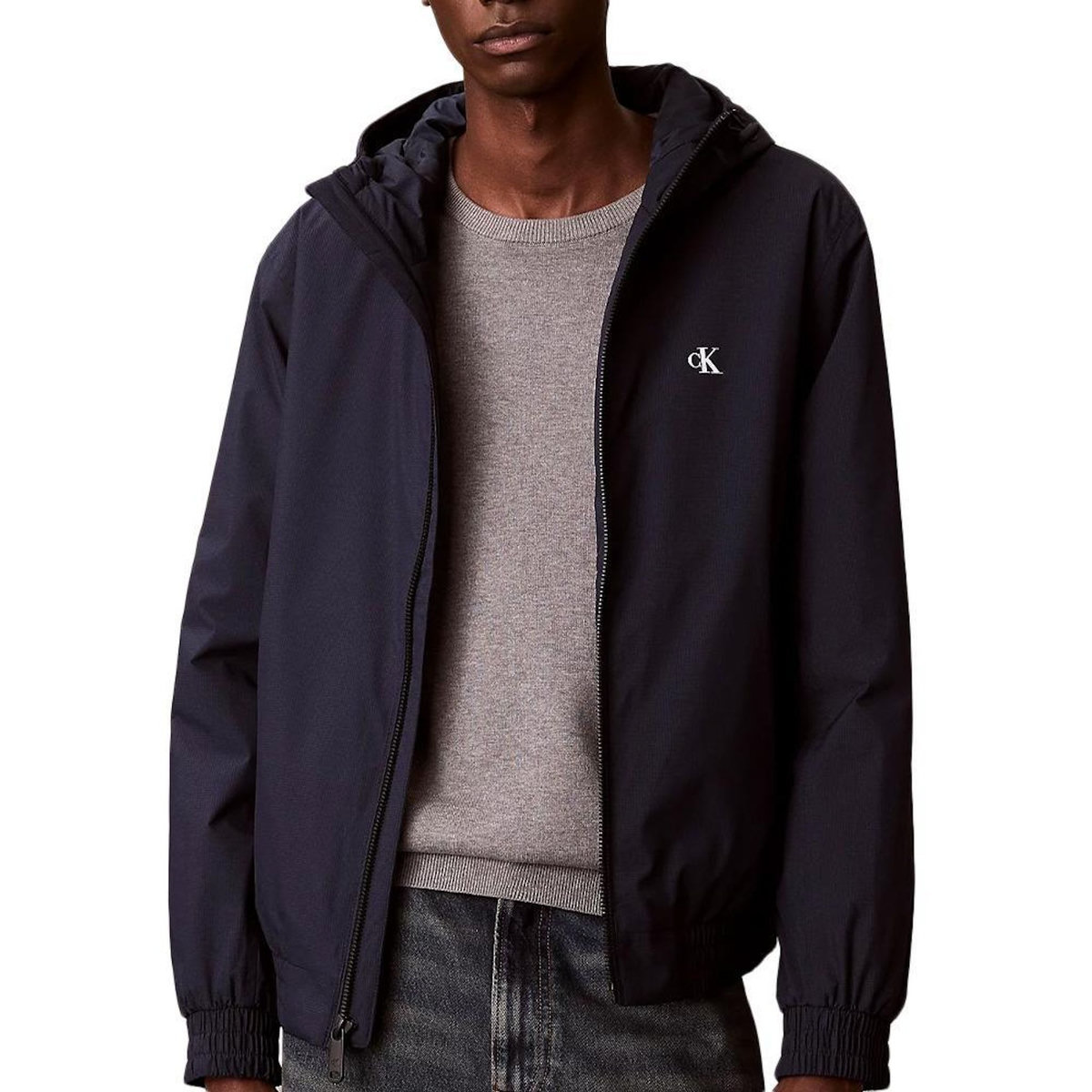 CALVIN KLEIN JEANS Veste  Homme Calvin Klein Jeans Hooded Ripstop