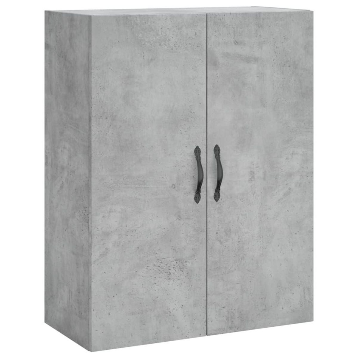 VIDAXL Armoire murale gris beton 69,5x34x90 cm bois d'ingenierie