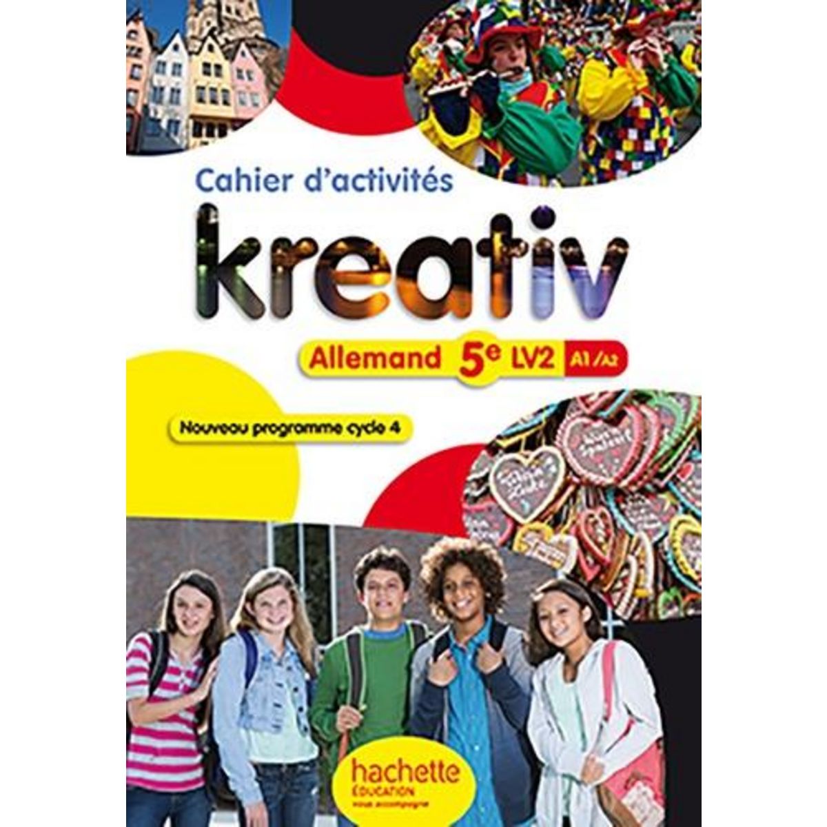 ALLEMAND 5E LV2 KREATIV. CAHIER D'ACTIVITES, EDITION 2016, Goldmann Katrin